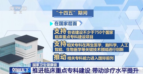 兴华配资 近十年国家临床重点专科建设项目达到2200多个